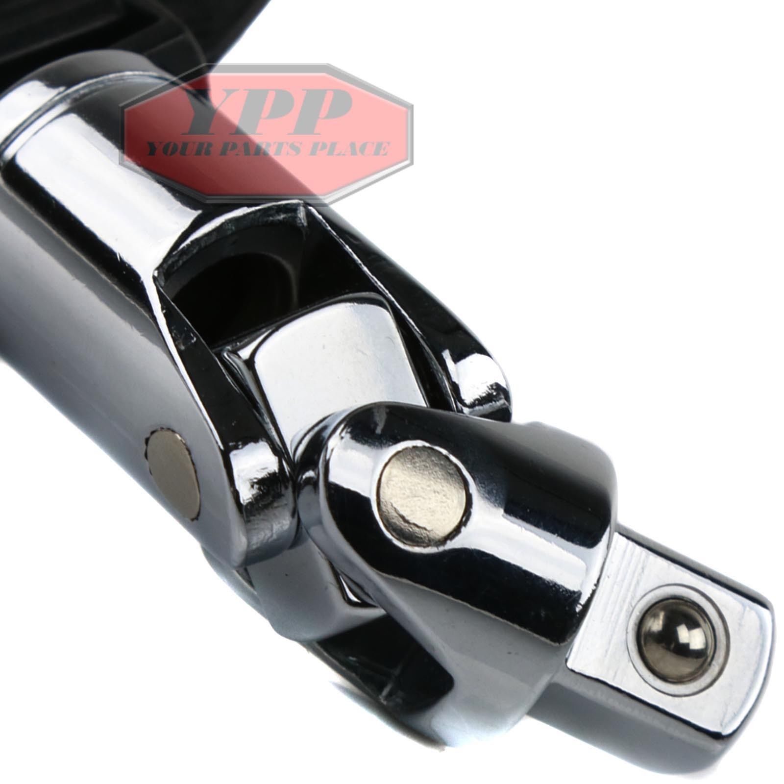 1/4" Drive Universal Joint Socket Set Swivel Flex Joint Adapter Wobble