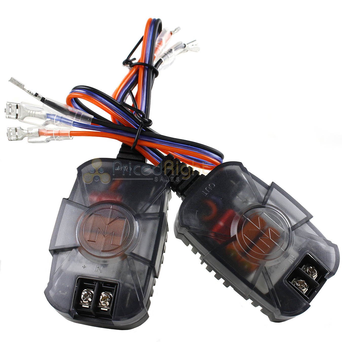 Memphis Audio 6x9" Coaxial Speakers InLine Crossover 120 Watts Max