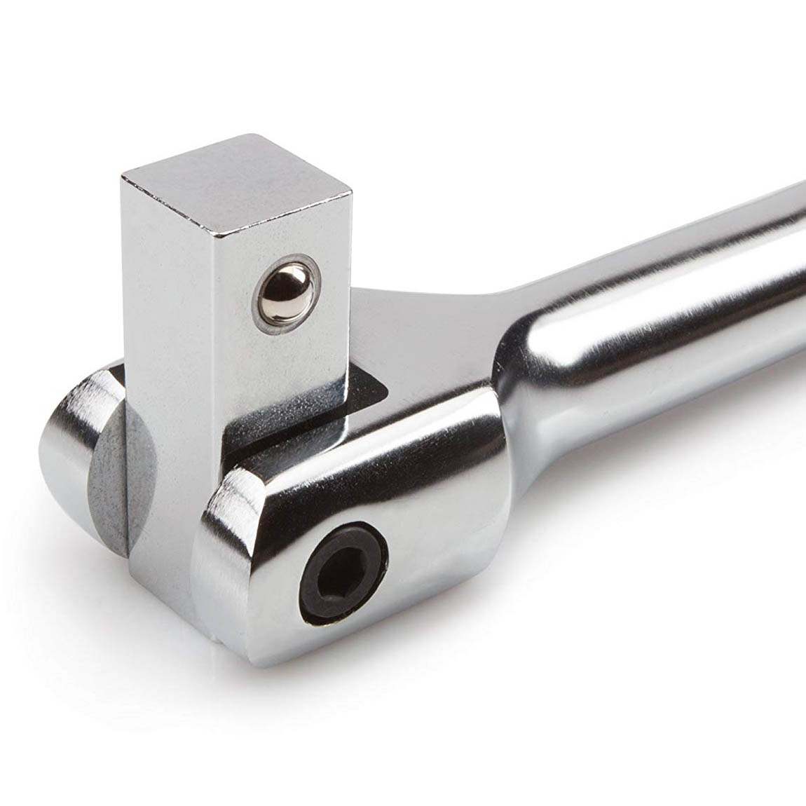 Knurled Grip 3/4" Drive 24" Flex Breaker Bar Chrome Vanadium Steel