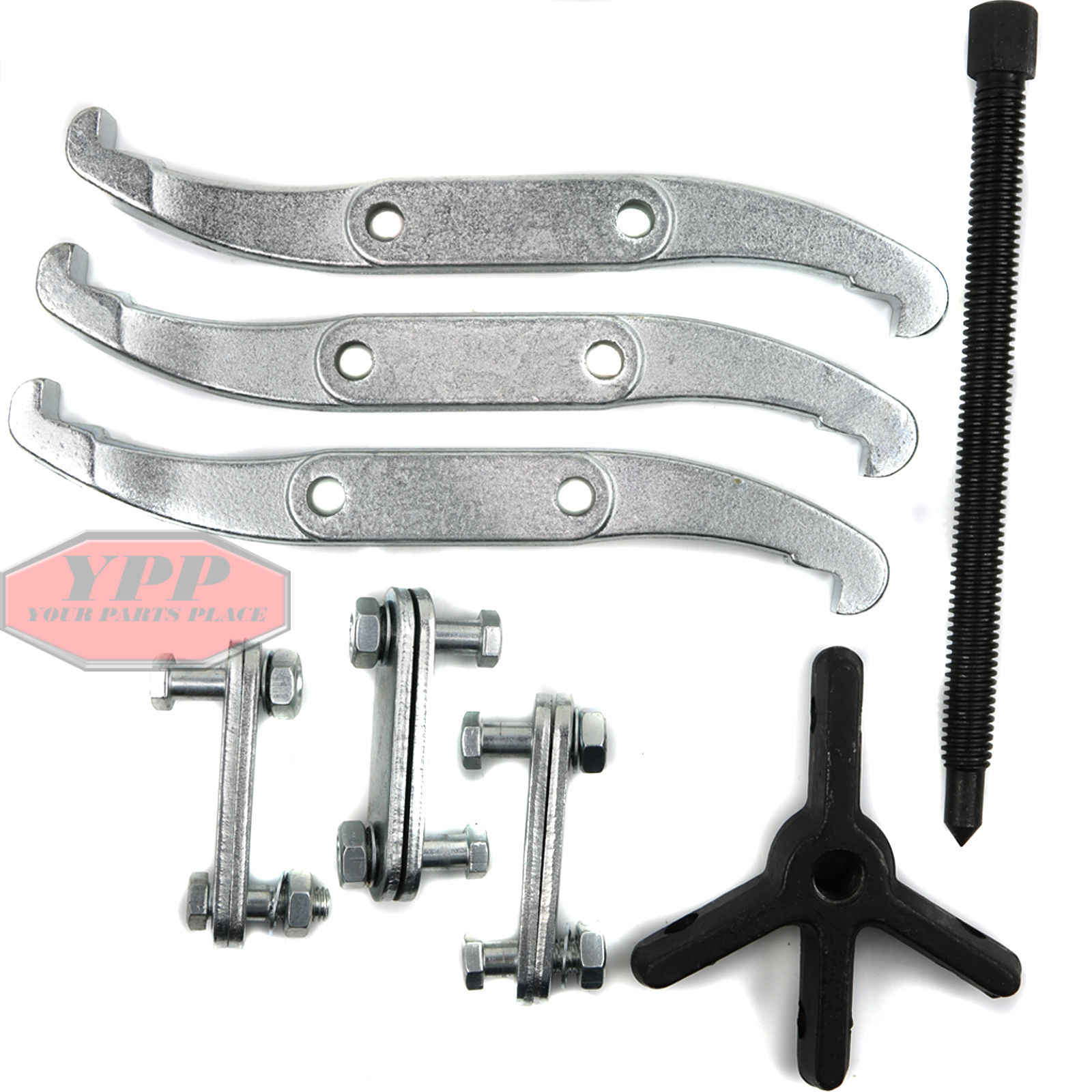 8 Inch Gear Puller Adjustable Combination 2 & 3 Jaw Reversible 6 Ton