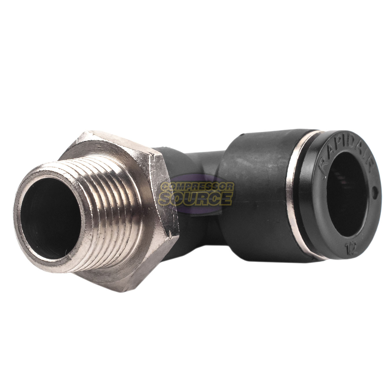 Rapidair # 50300 Union Coude Push Lock raccord rapide air 90 Degré 1//2/" Raccord