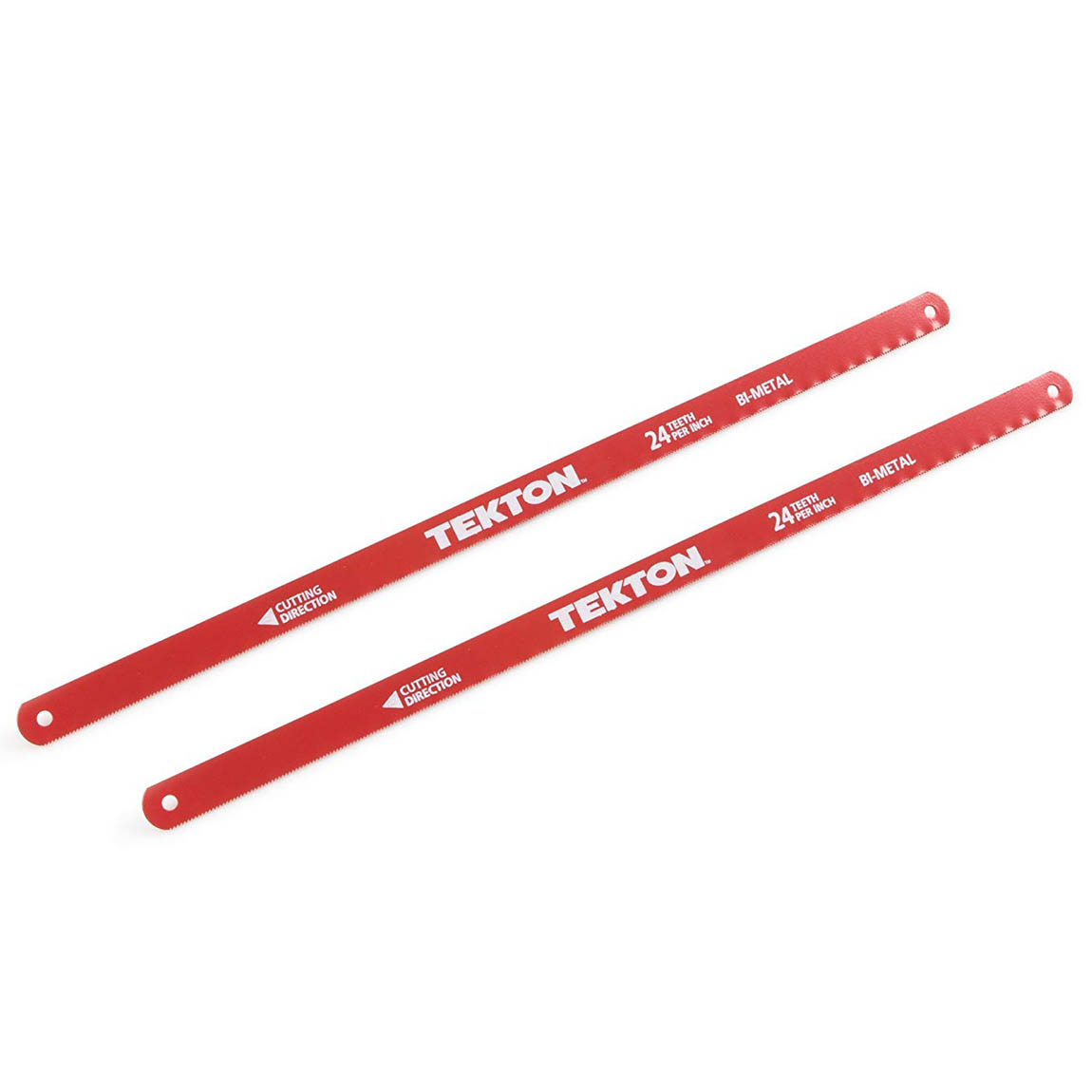 2 Pack 12" x 24 TPI Hacksaw Blades Flexible Bi Metal Construction