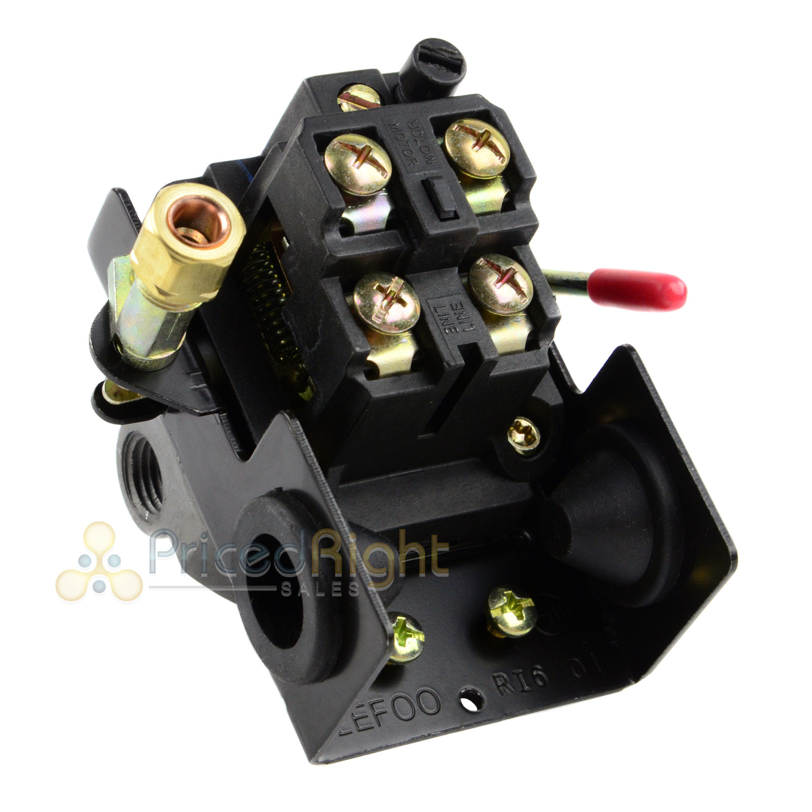 Four Port Air Compressor Pressure Switch Control Valve 145175 PSI w