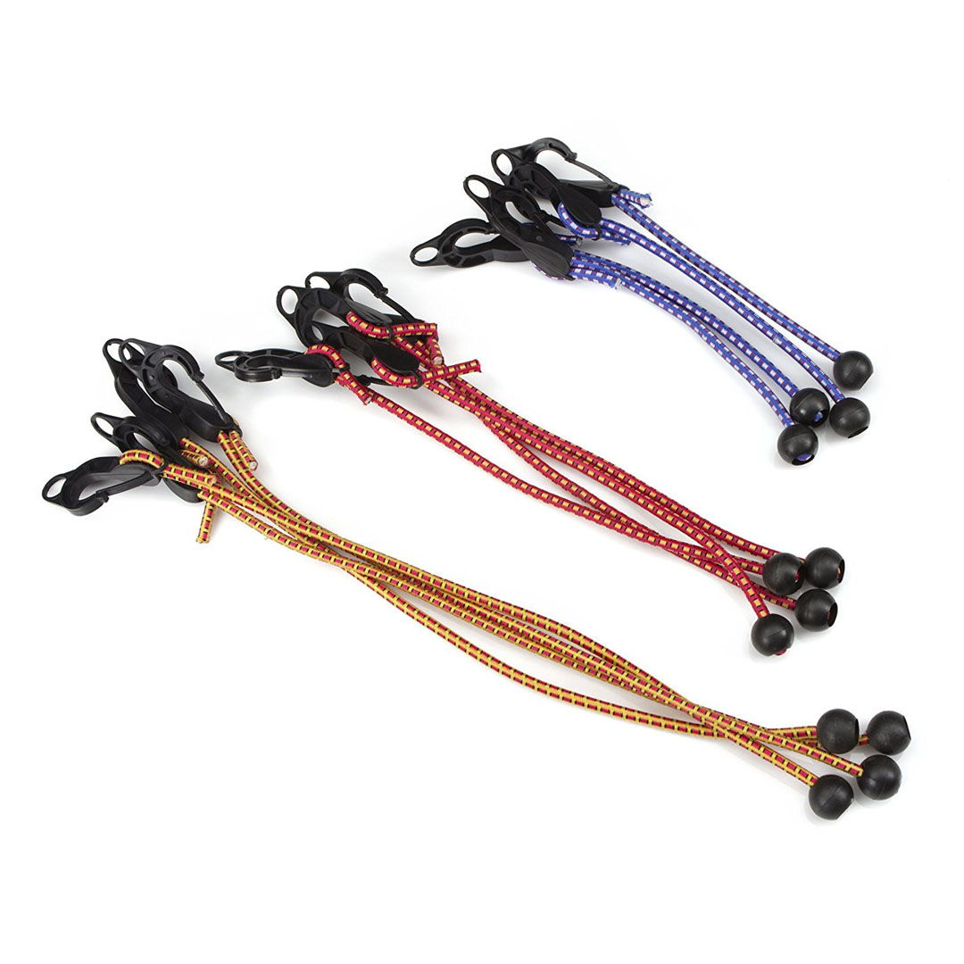 Tekton 6263 Bungee Cords Ball Anchor Hook Tarp Adjustable Durable 12