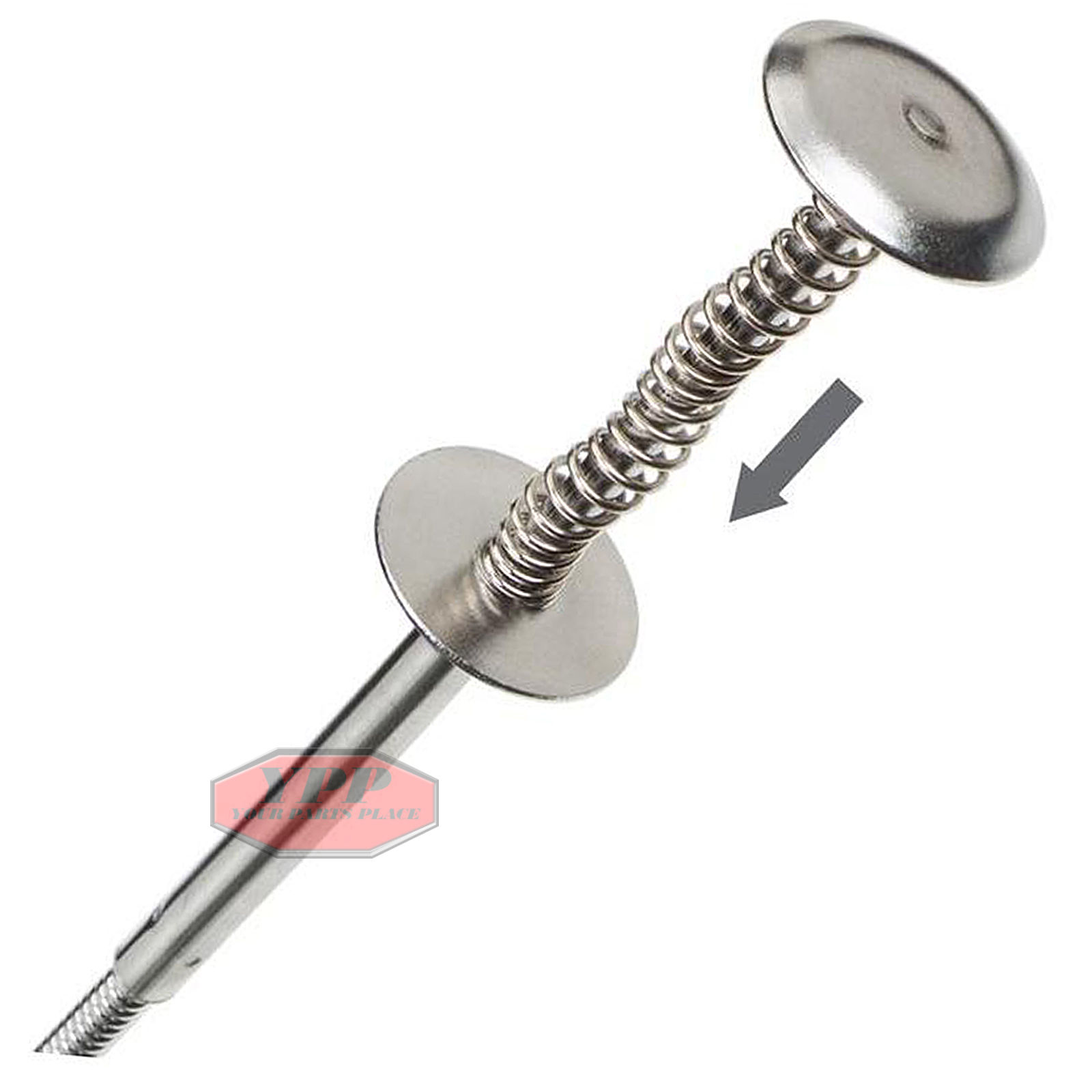 36 Inch Flexible Claw Pickup Tool Long Steel Capture Tight Places