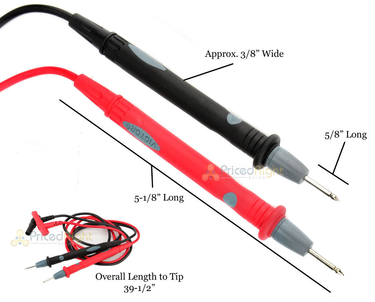 High Quality Replacement Test Leads for Fluke CAT III 1000V 20 Amp Fluke Meters eBay