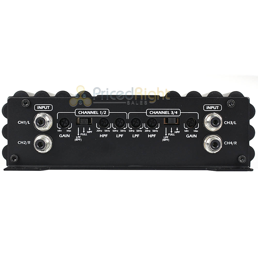 Audio Legion AL110.4 4Channel Car Amplifier Powerful Quality Car Amp