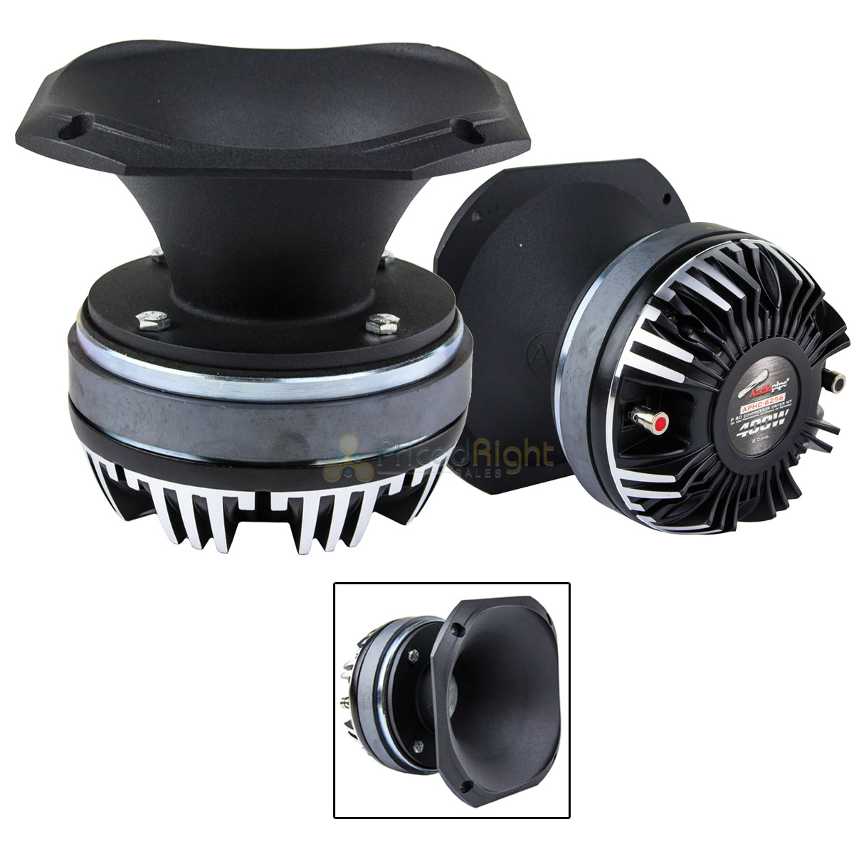 AUDIOPIPE APHC-6256 Audiopipe Pro Compressor Driver Kit 400W 6.2/" Each