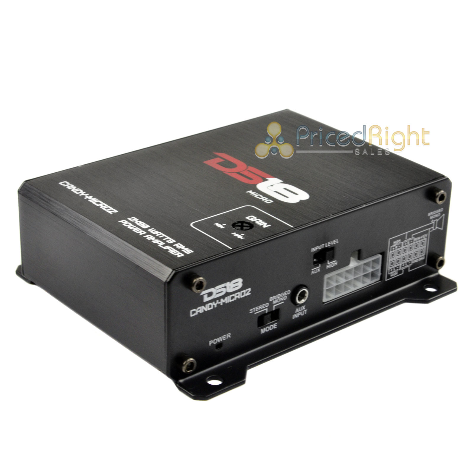 DS18 CandyMicro2 2 Channel Mini Amp 320W Micro Amplifier Compact