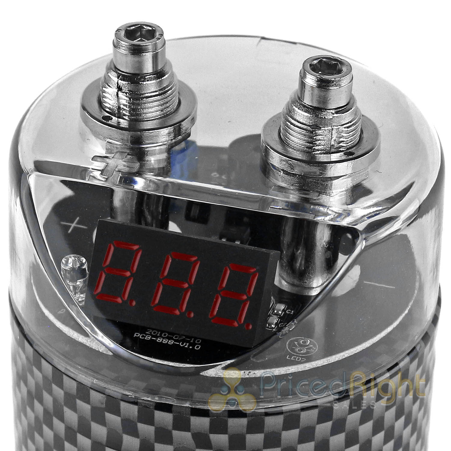 Stinger 2 Farad Capacitor Select SSCAP2M 2000 Watts Power 12V Car