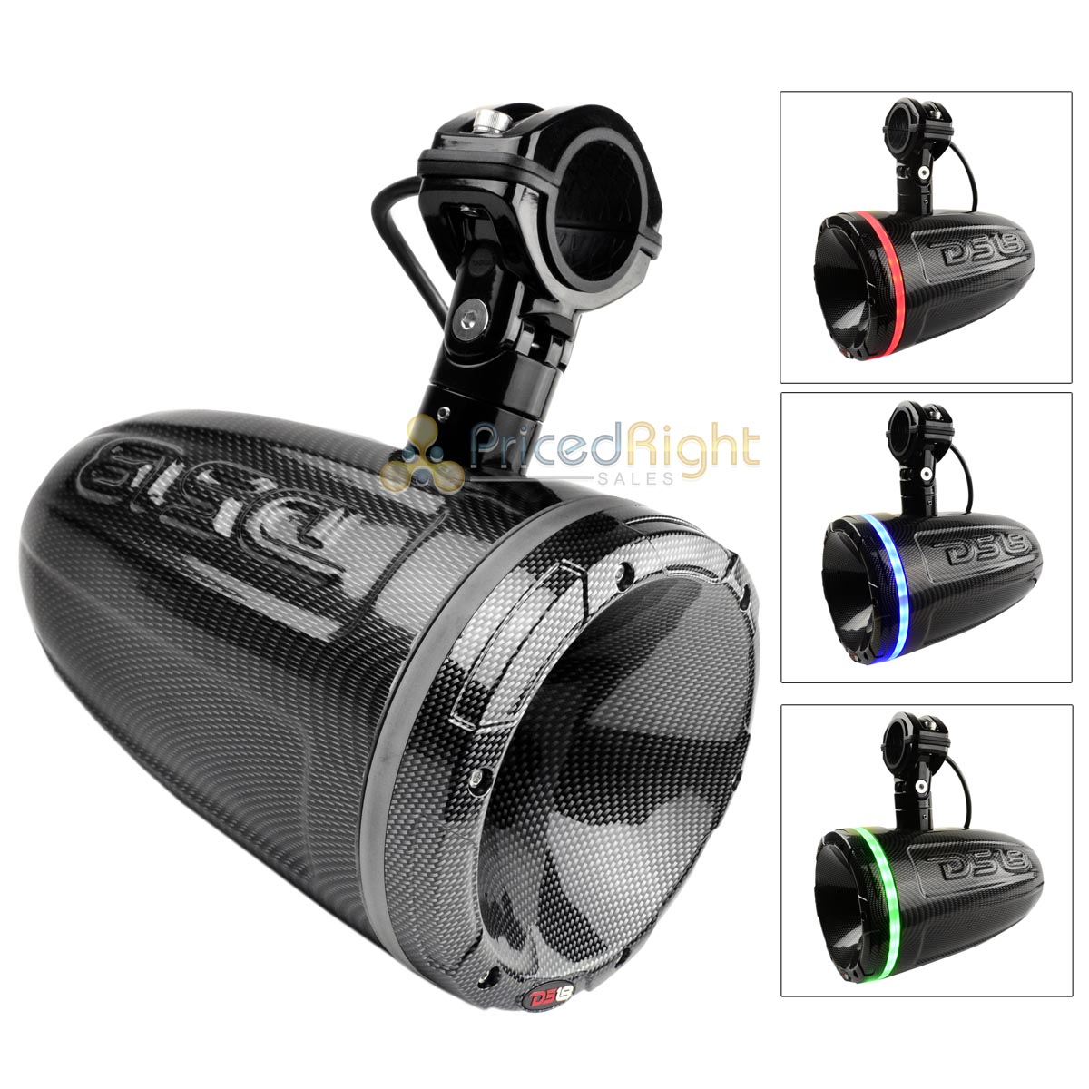 Ds18 Compression Driver Marine Atv Jeep Tower Speaker Rgb 900 Watts Max