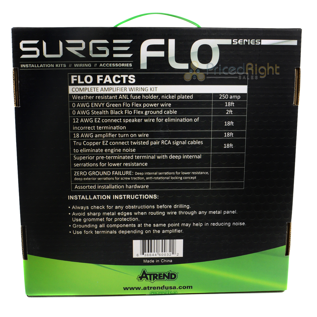 Autozone Amp Install Kit