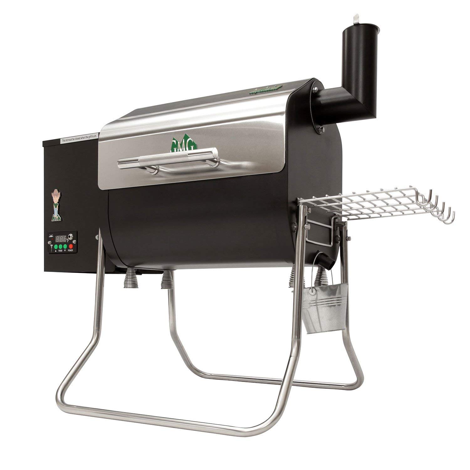 Green Mountain Grills Davy Crockett Holz Pellet Grill WiFi Heckklappe