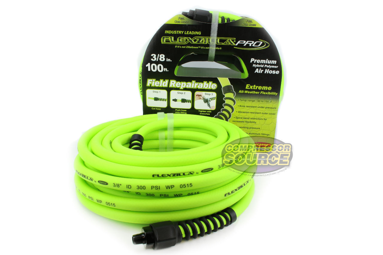 Legacy Flexzilla 3/8" x 100' Compressed Air Hose 300 PSI Field