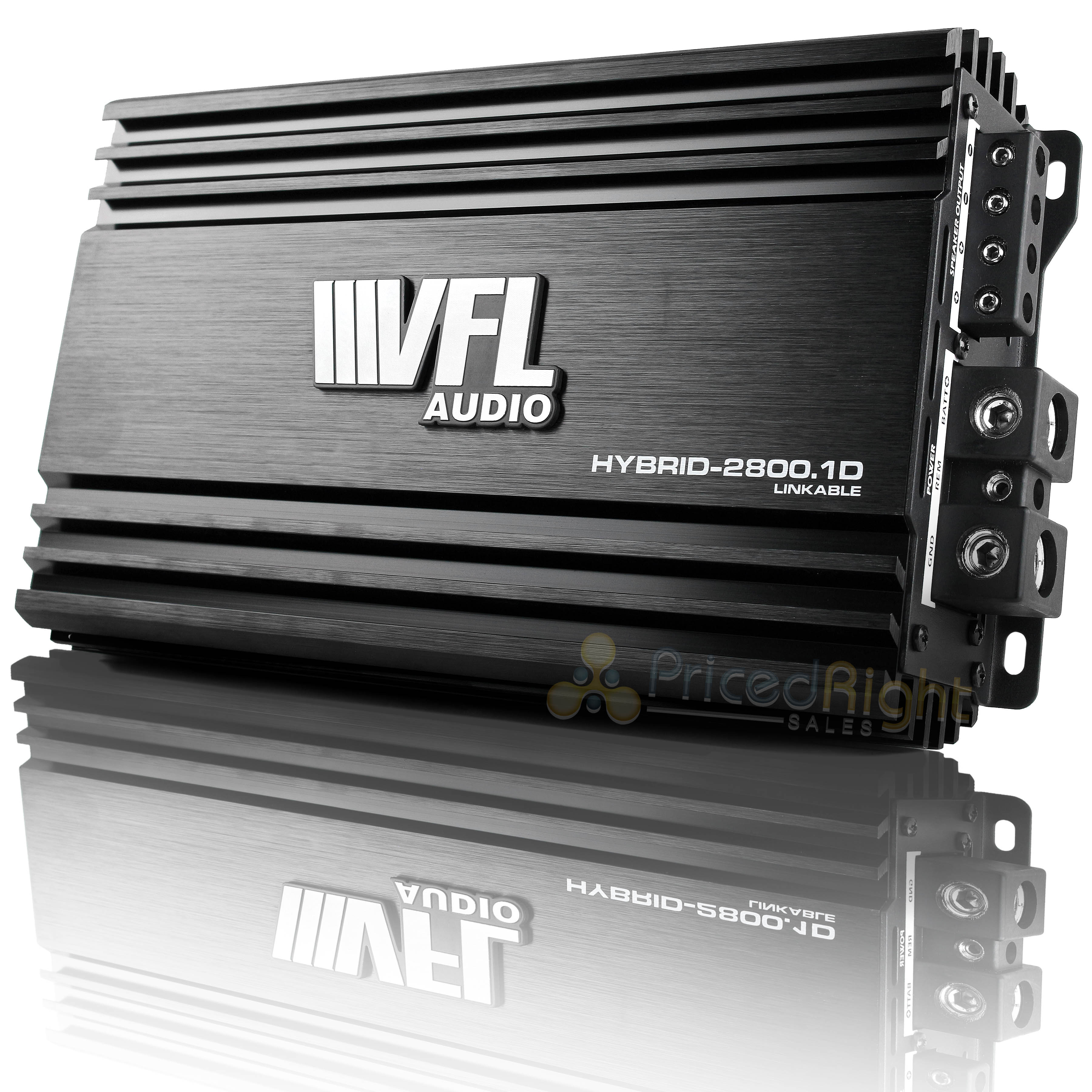 American Bass Vfl Hybrid Car Amplifier Linkable 2800W Max 4 Ohm Hybrid