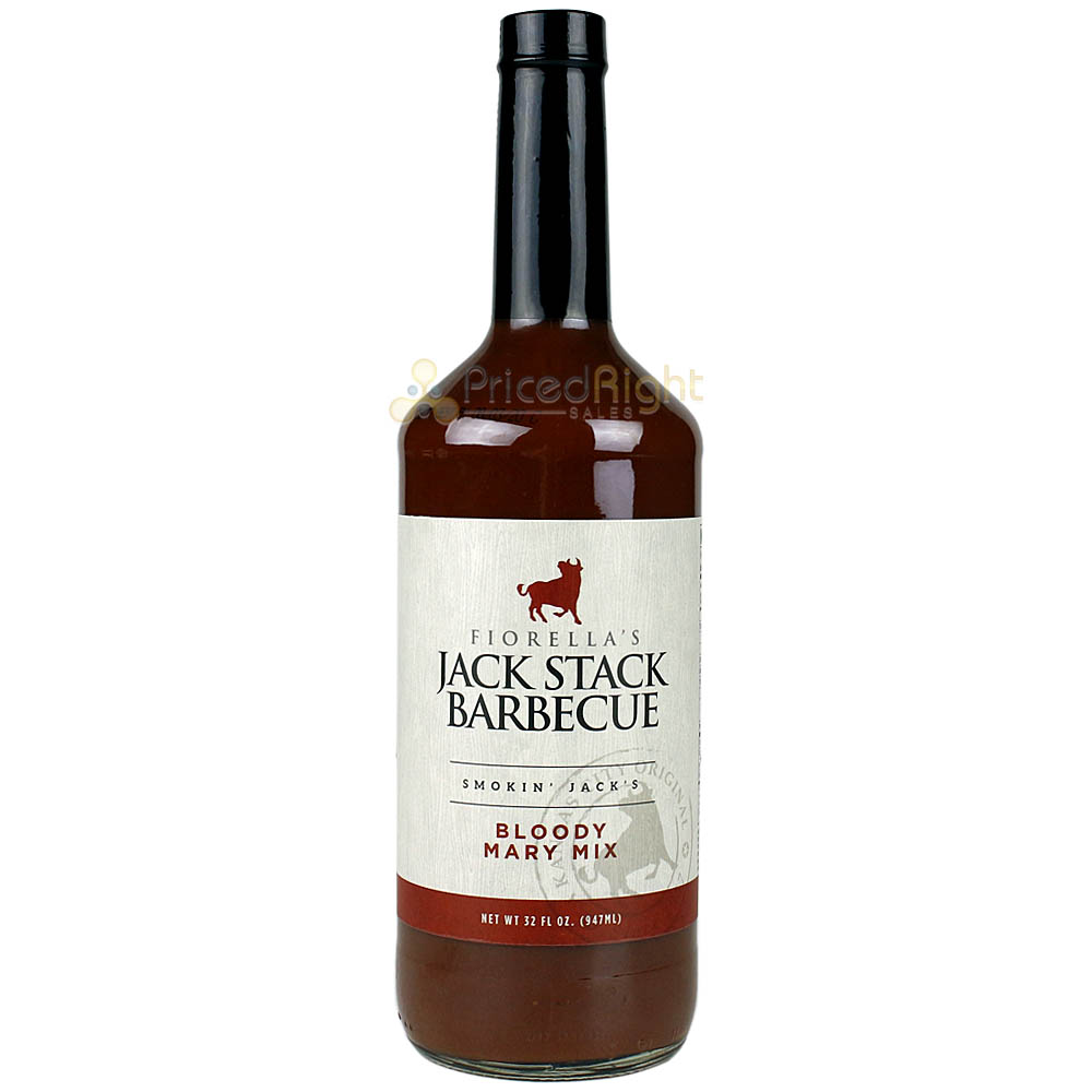 Fiorella's Jack Stack Barbecue Smokin Jacks Bloody Mary Mix 32 Oz