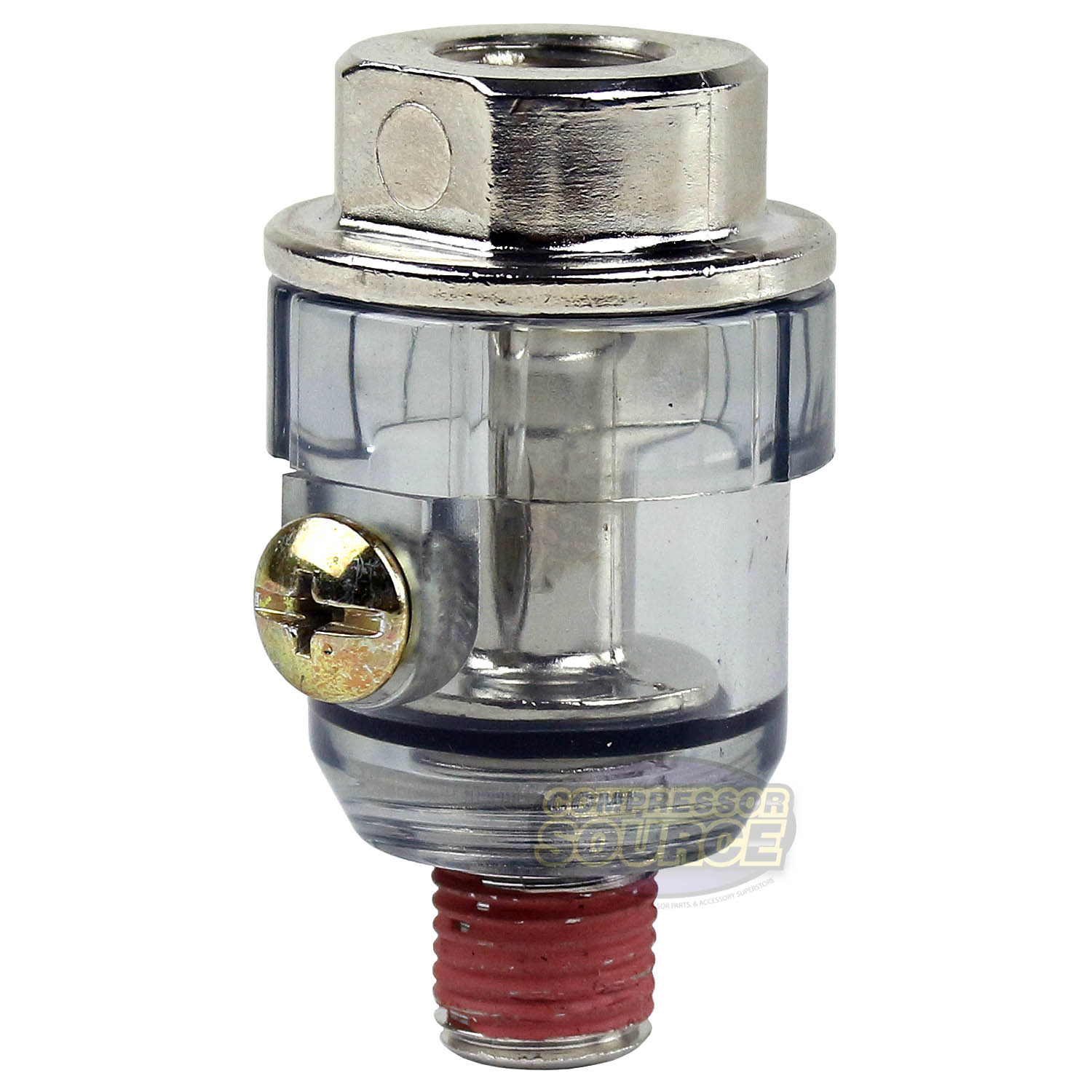 InLine 1/4" Air Compressor Tool Mini Oiler Lubricator In line Oil