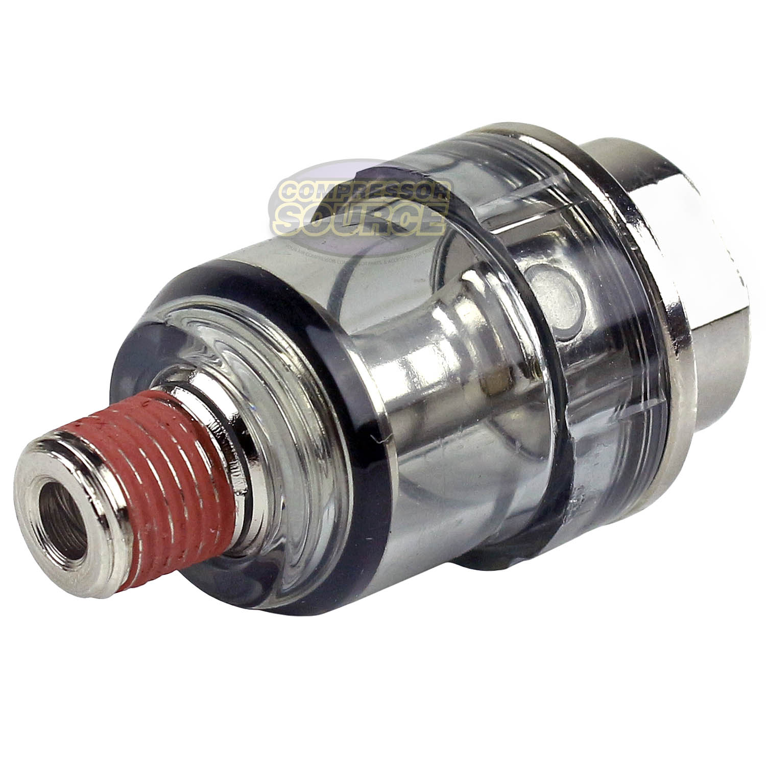 InLine 1/4" Air Compressor Tool Mini Oiler Lubricator In line Oil