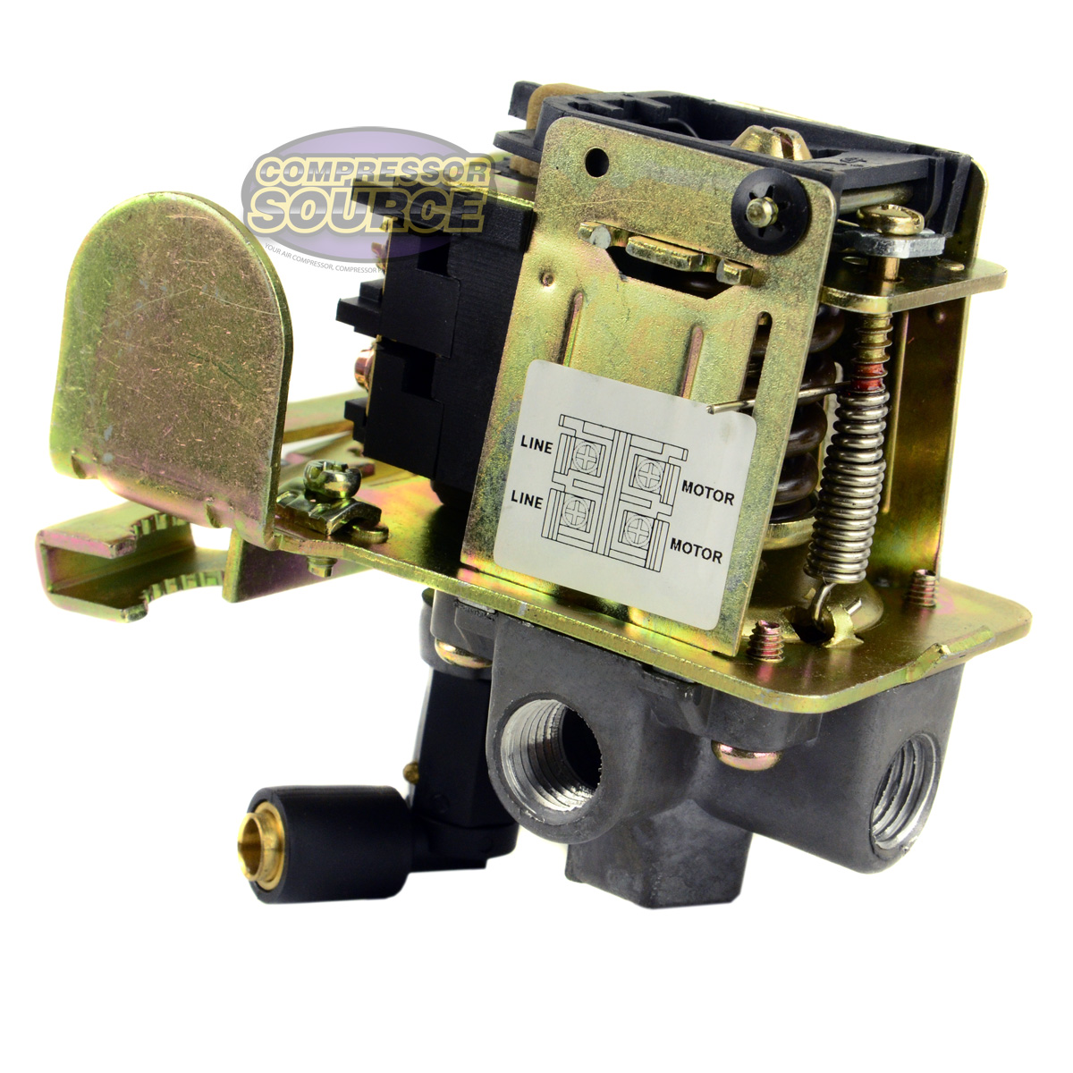 4 Port Air Compressor Pressure Switch Control Valve 140175 PSI Import Style 685650077727 eBay