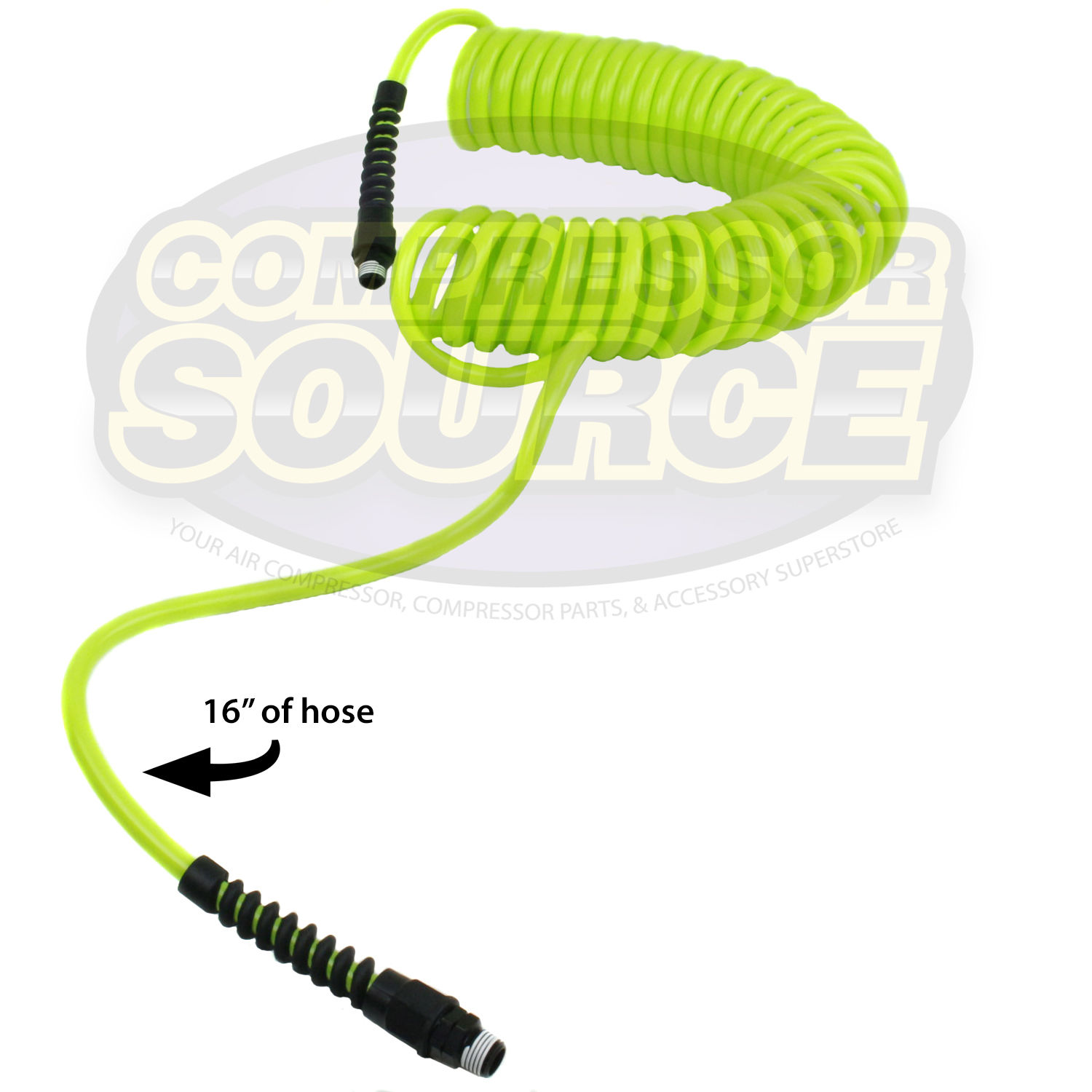 1/4" x 30 foot Green Polyurethane Re Coil Air Hose Male Swivel Fittings Recoil 1/4" x 30 foot Green Polyurethane Re Coil Air Hose Male Swivel Fittings Recoil