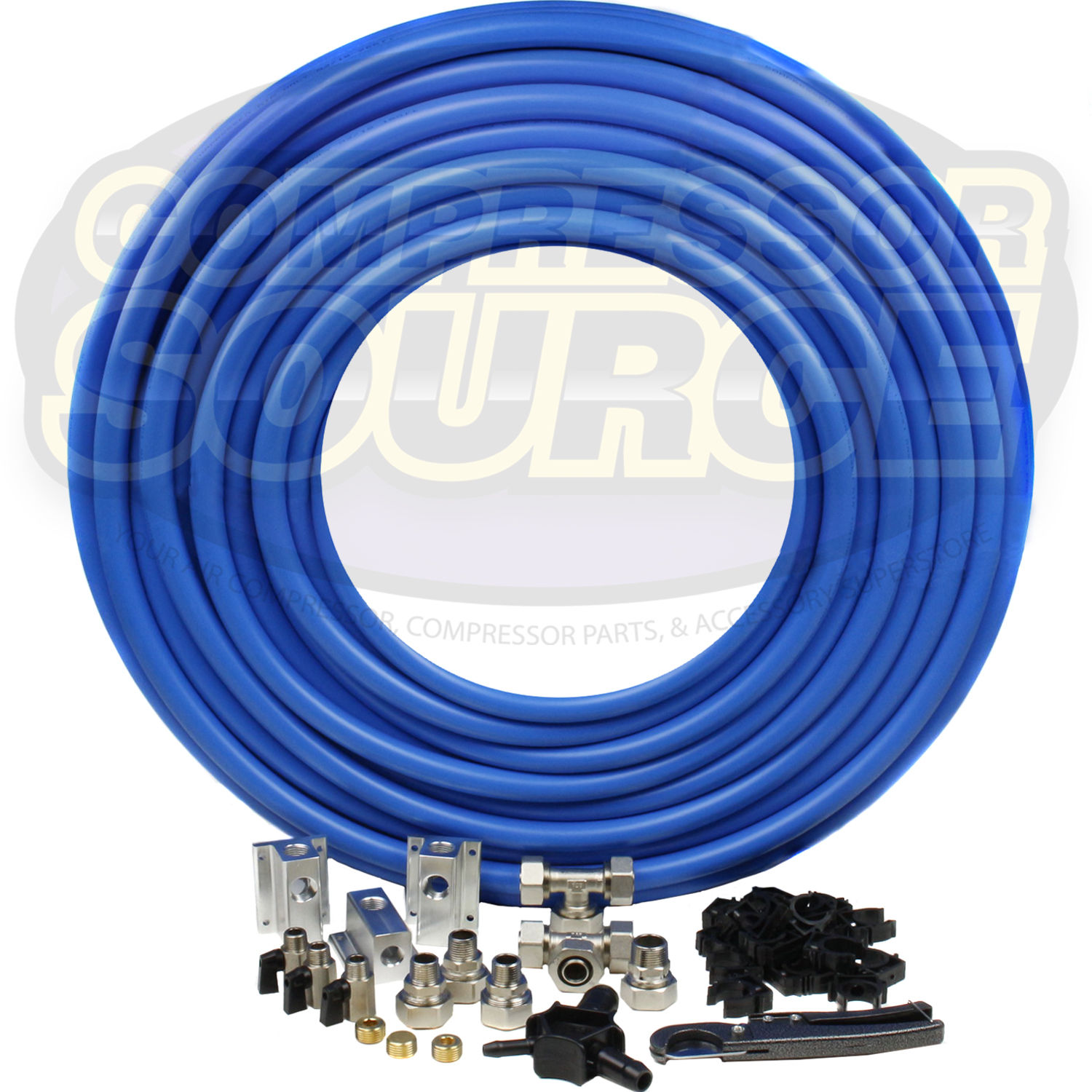 MaxLine Compressed Air Tubing Piping System Master Kit 3/4" Line 300 FT