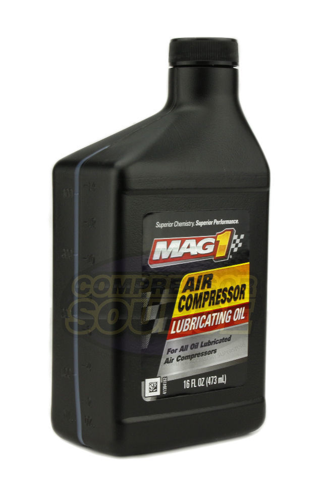 ISO100 Non Detergent Air Compressor Oil Lube 16 Oz Ounce Jug Lubricant