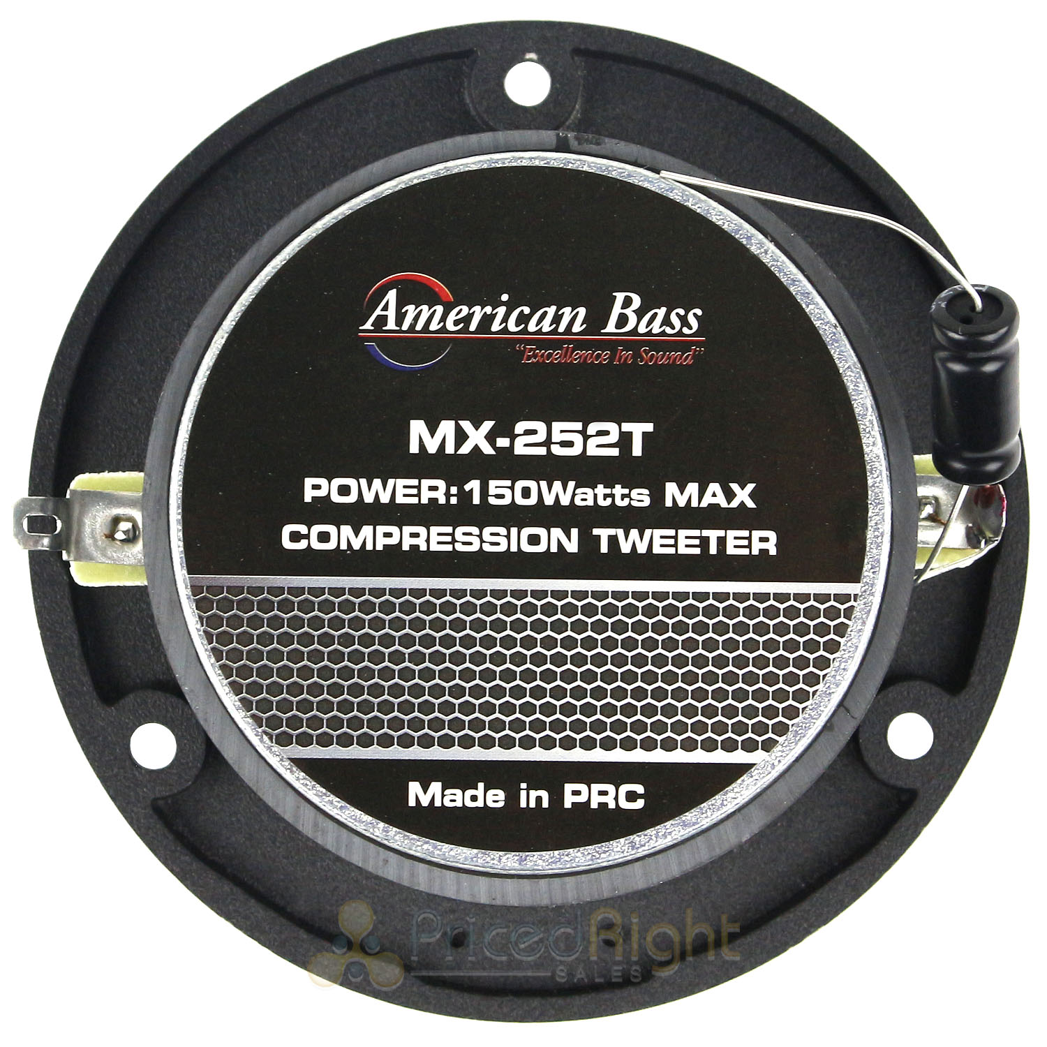 American Bass 1" Compression Bullet Tweeters 150 Watts Max Car Audio MX