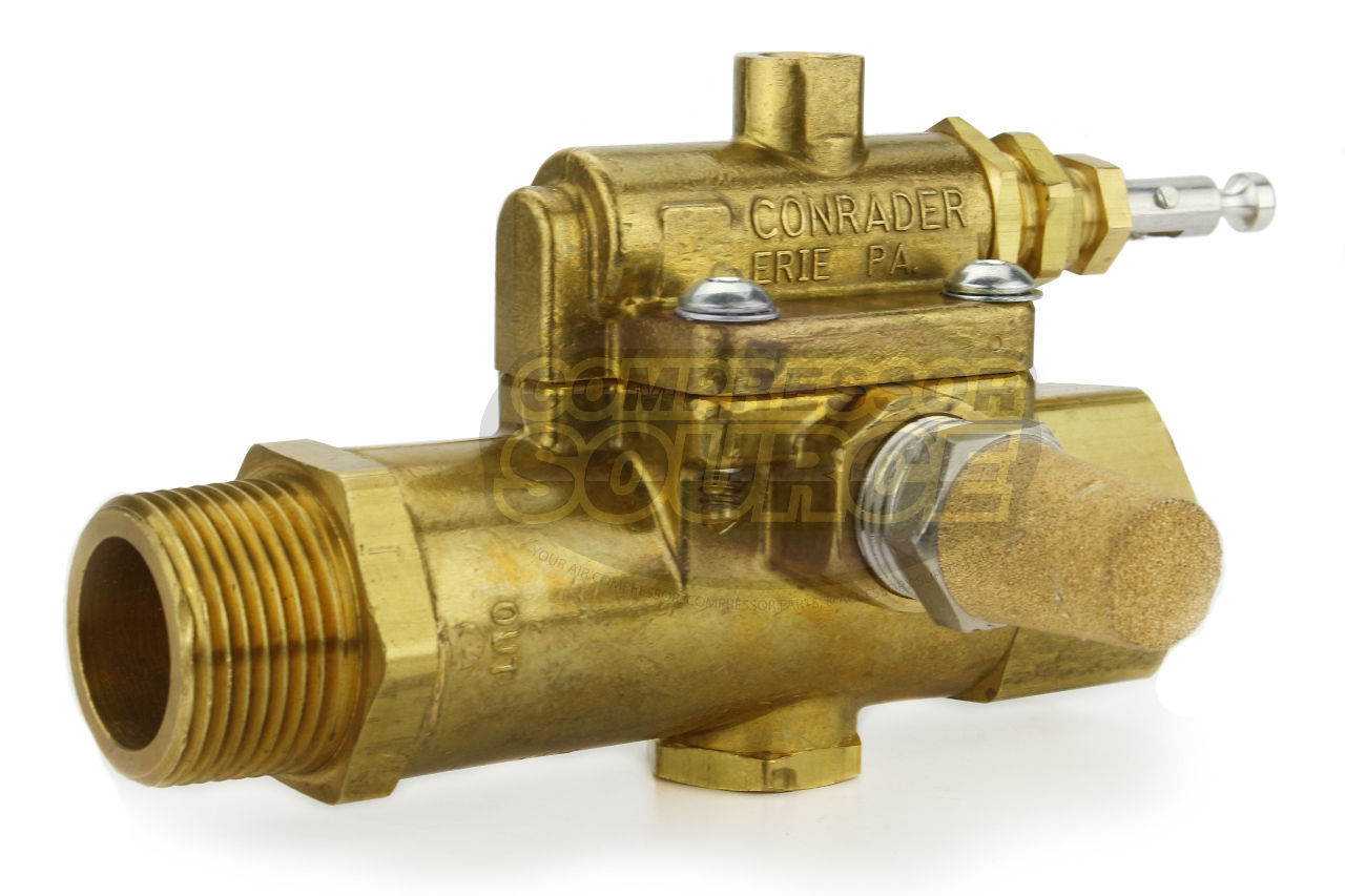 Conrader Gas Compressor Pilot / Unloader / Check Valve Combo 60CFM 145175 PSI eBay