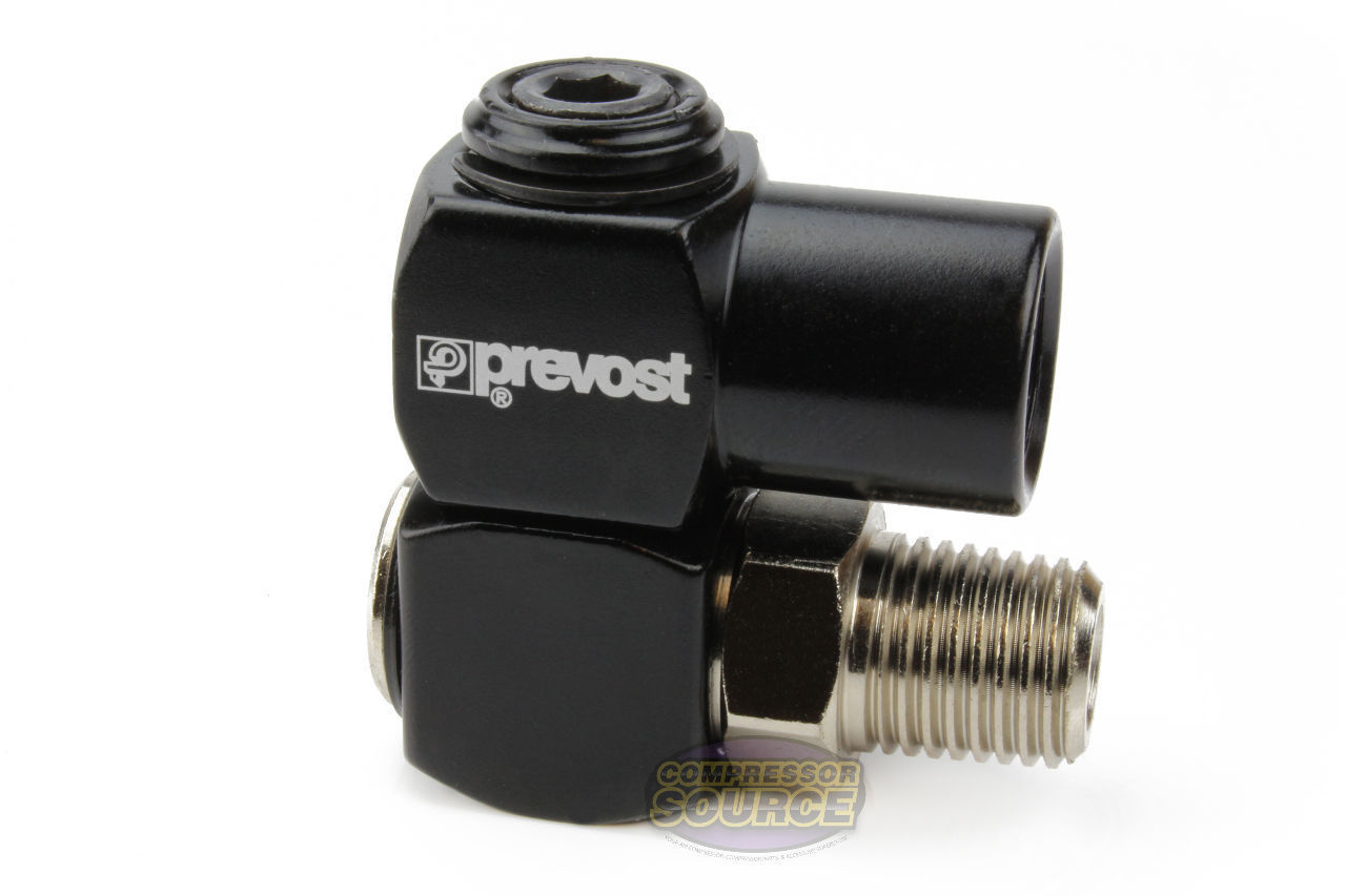 Prevost Universal 360 1/4" NPT Compressed Air Flow Tool Hose Connection