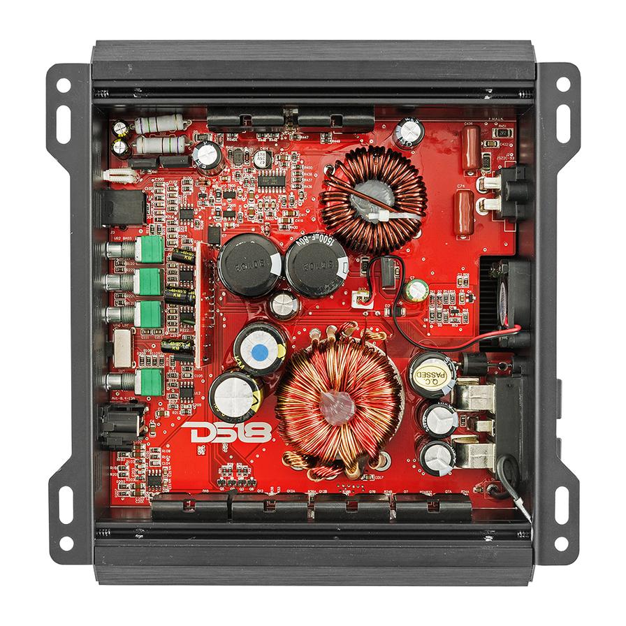 DS18 Mini Monoblock Amplifier 1000 Watts RMS Full Range Amp Car Audio