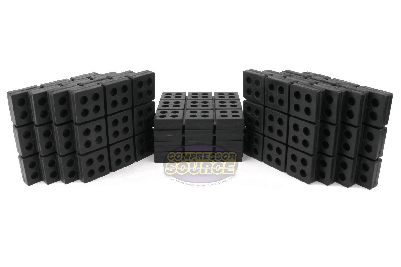12 All Rubber Anti Vibration Pads Isolation Dampen Industrial Heavy