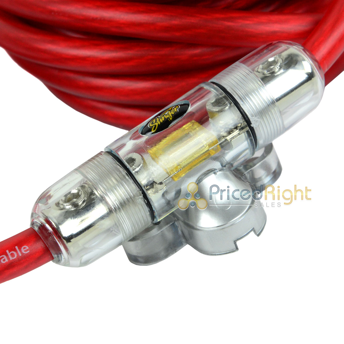 Stinger True 4 Gauge Amp Kit OFC 1500 Watts Power Signal Amplifier