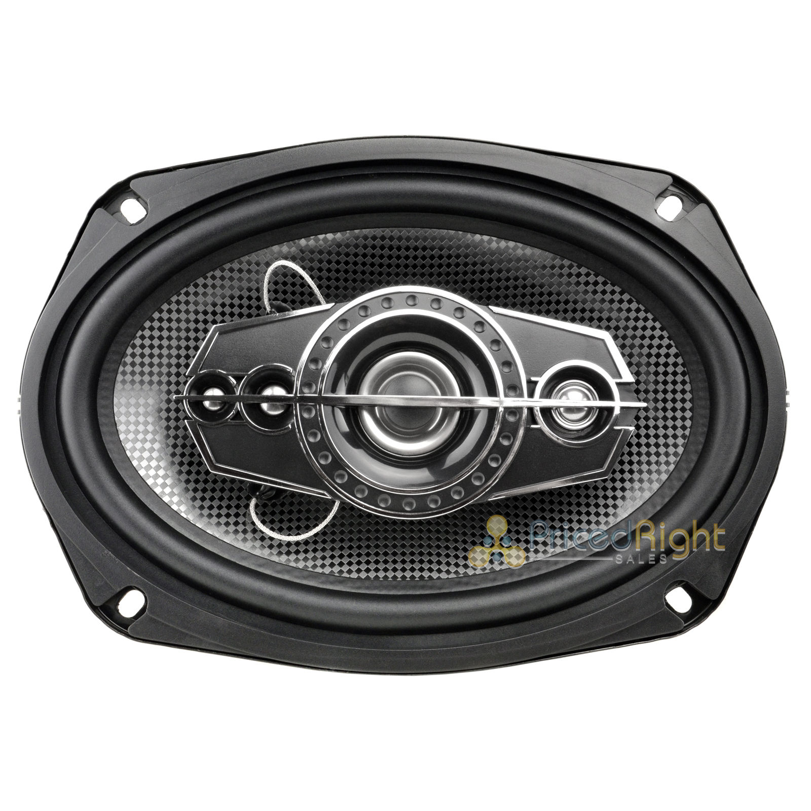 2 DS18 6x9 5way Speakers 520 Watts Max Coaxial Speakers Pair Pack SLC