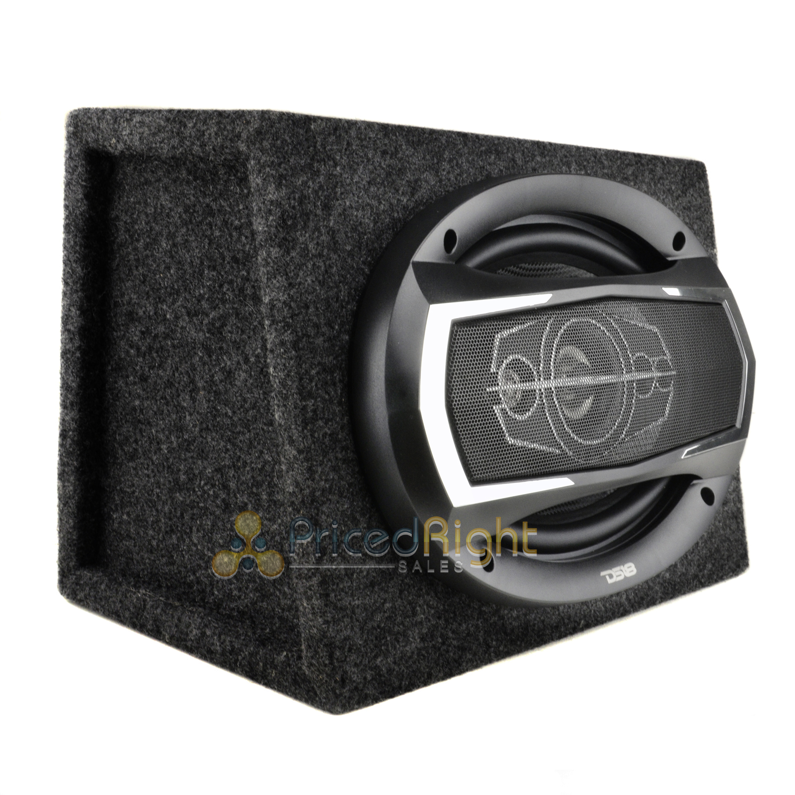 DS18 6x9 5way Speakers 520 Watts Max With Speaker Box Enclosures