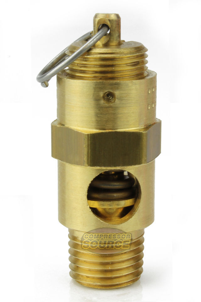 Safety Relief Pressure Valve Pneumatic Pressure Valve 1/4" NPT Air Compressor | UK