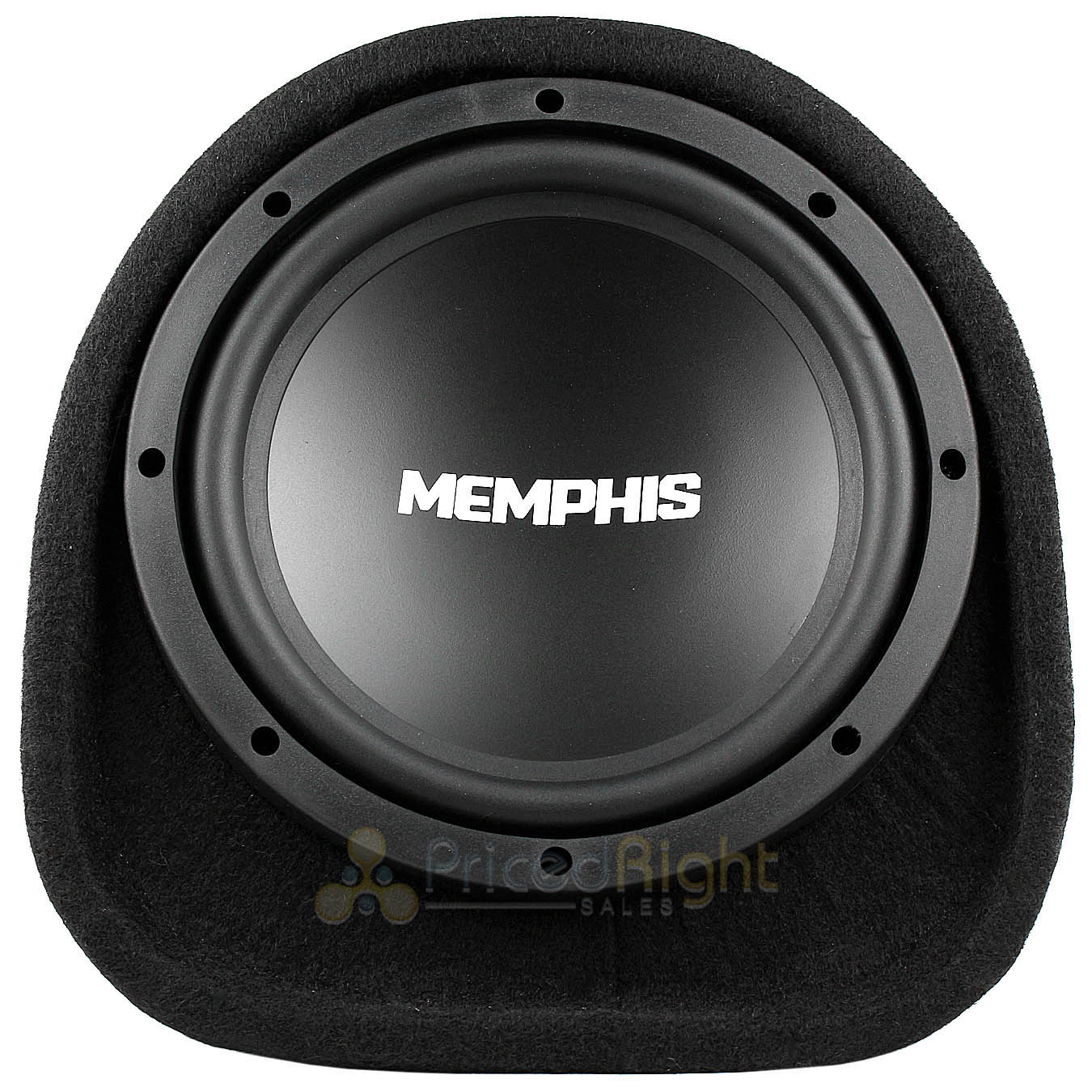 Memphis Audio 8" Powered Bass Tube Amp Vented 300W Max Street Reference