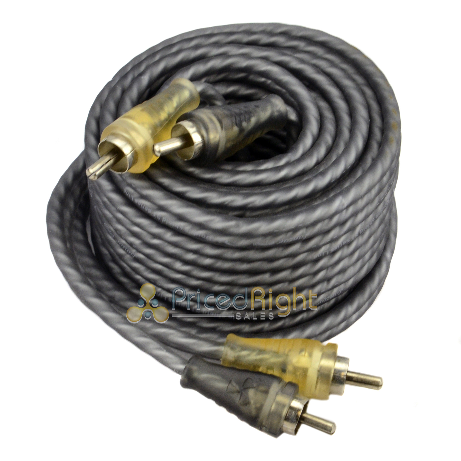 100% OFC True 4 Gauge Amp Wiring Kit Pure Copper Complete Amplifier