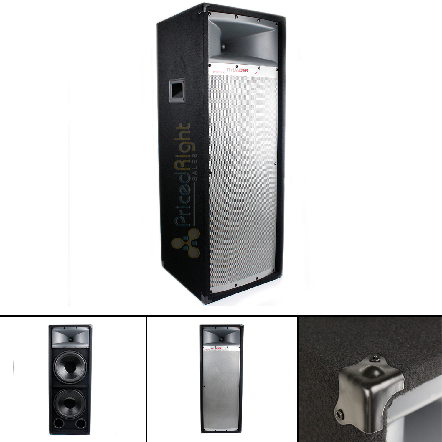 mtx dj speakers dual 12