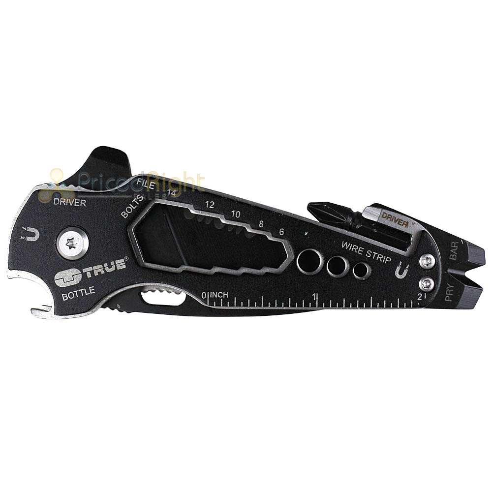True Utility SmartKnife+ 15in1 Pocket Knife MultiTool Stainless