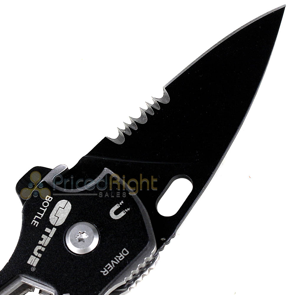 True Utility SmartKnife+ 15in1 Pocket Knife MultiTool Stainless