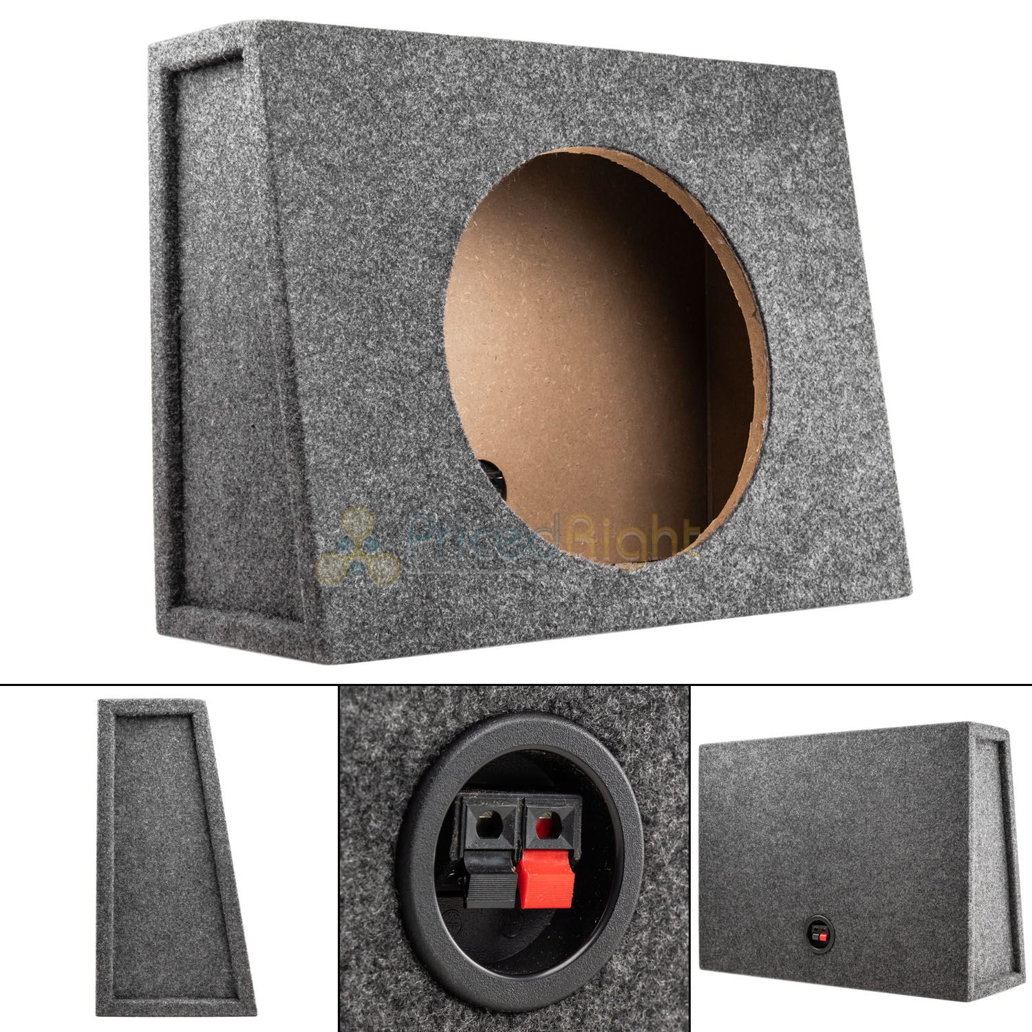 12 inch shallow mount subwoofer box