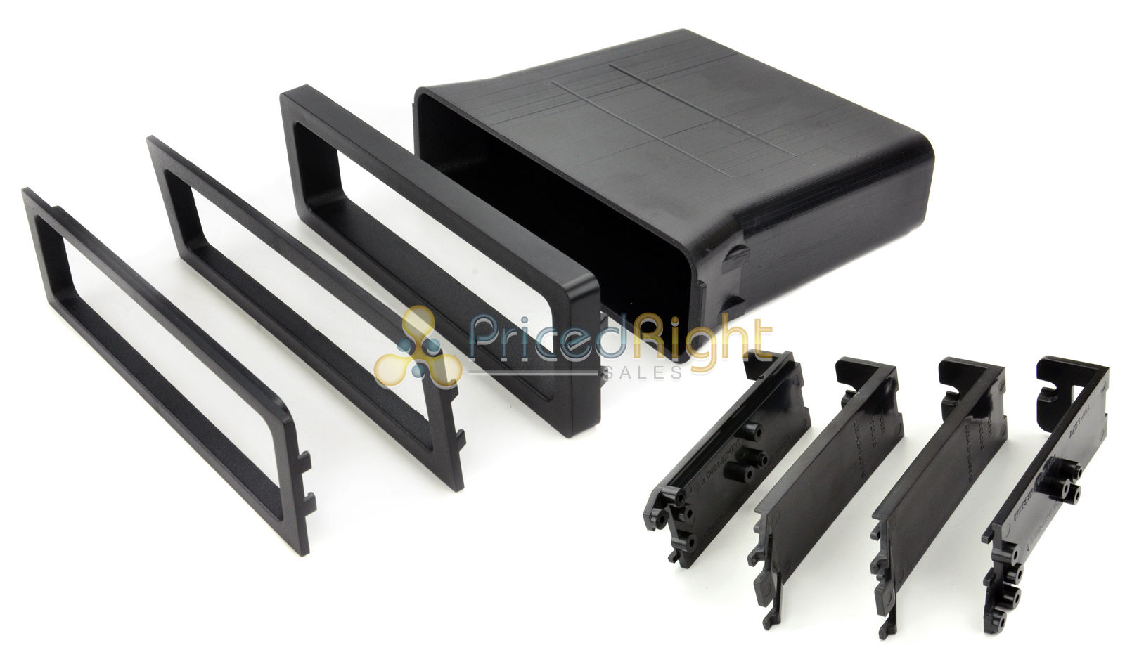 Universal Radio Car Stereo CD Player Dash Install Pocket Mounting Kit