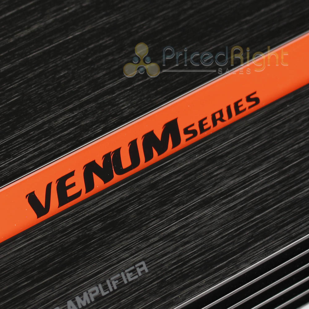 thumbnail image 2 of Alphasonik V600.4 Venum Series 1200W 4-Channel Car Amplifier - Class A/B With Bridgeable Outputs & Bass Boost 2 of 13