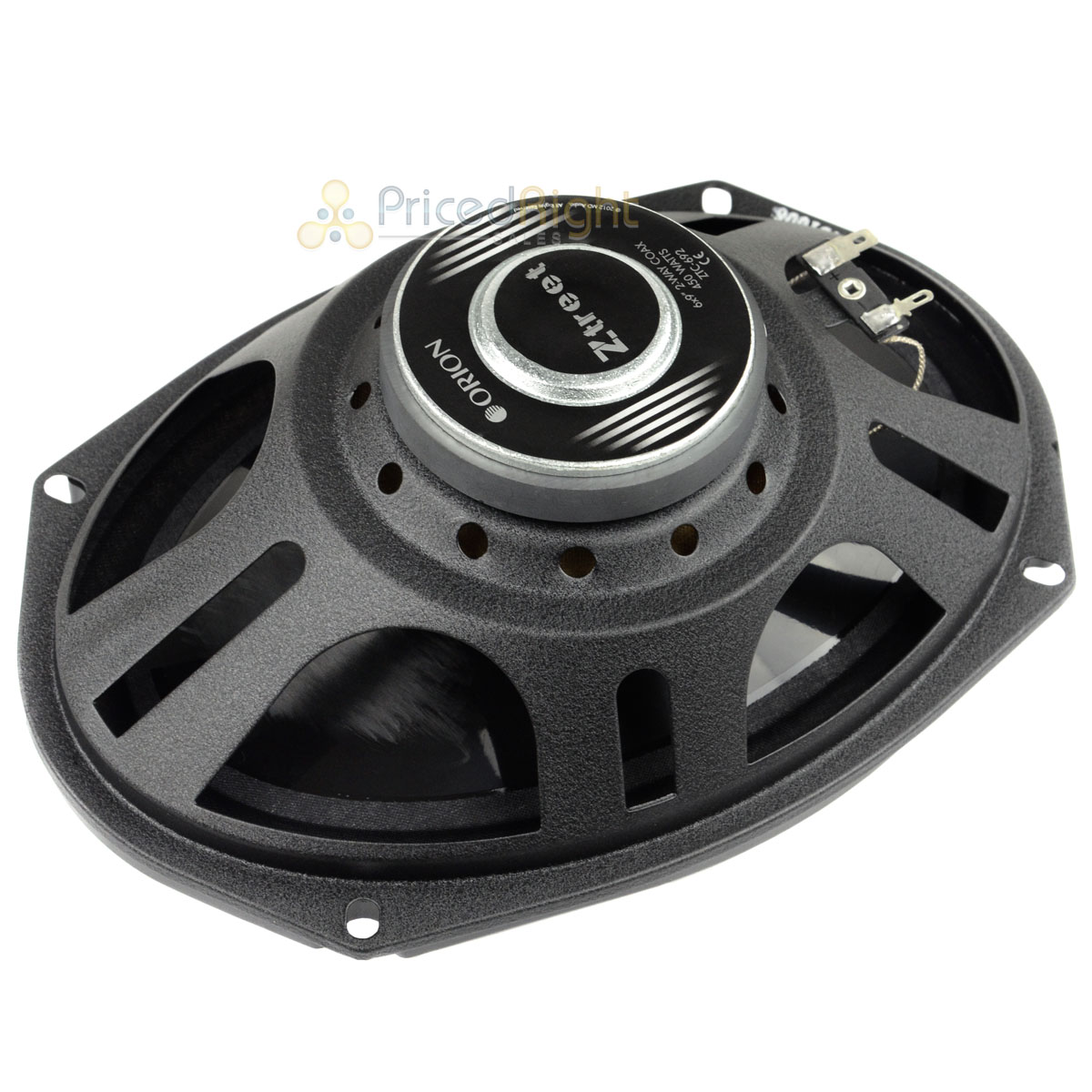 Orion 6x9 Speakers with Boxes 2 Way Coaxial ZTC692 Ztreet Series