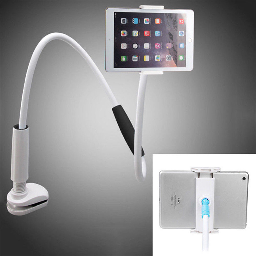 Flexible Gooseneck 360 Lazy Bed Desk Stand Holder Mount For iPad 2 3 4