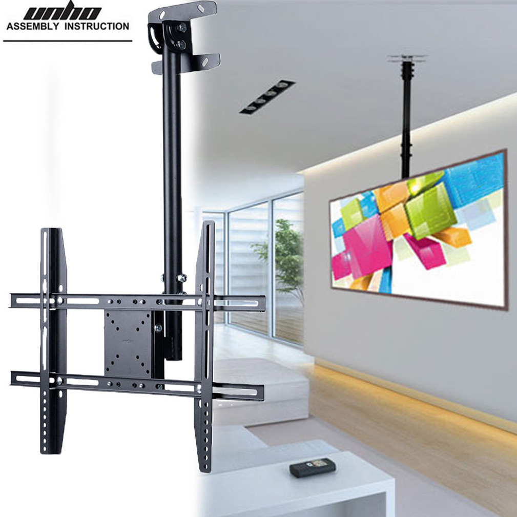 Ceiling Roof Tv Mount Wall Bracket Tilt 25 27 32 37 47 55 60