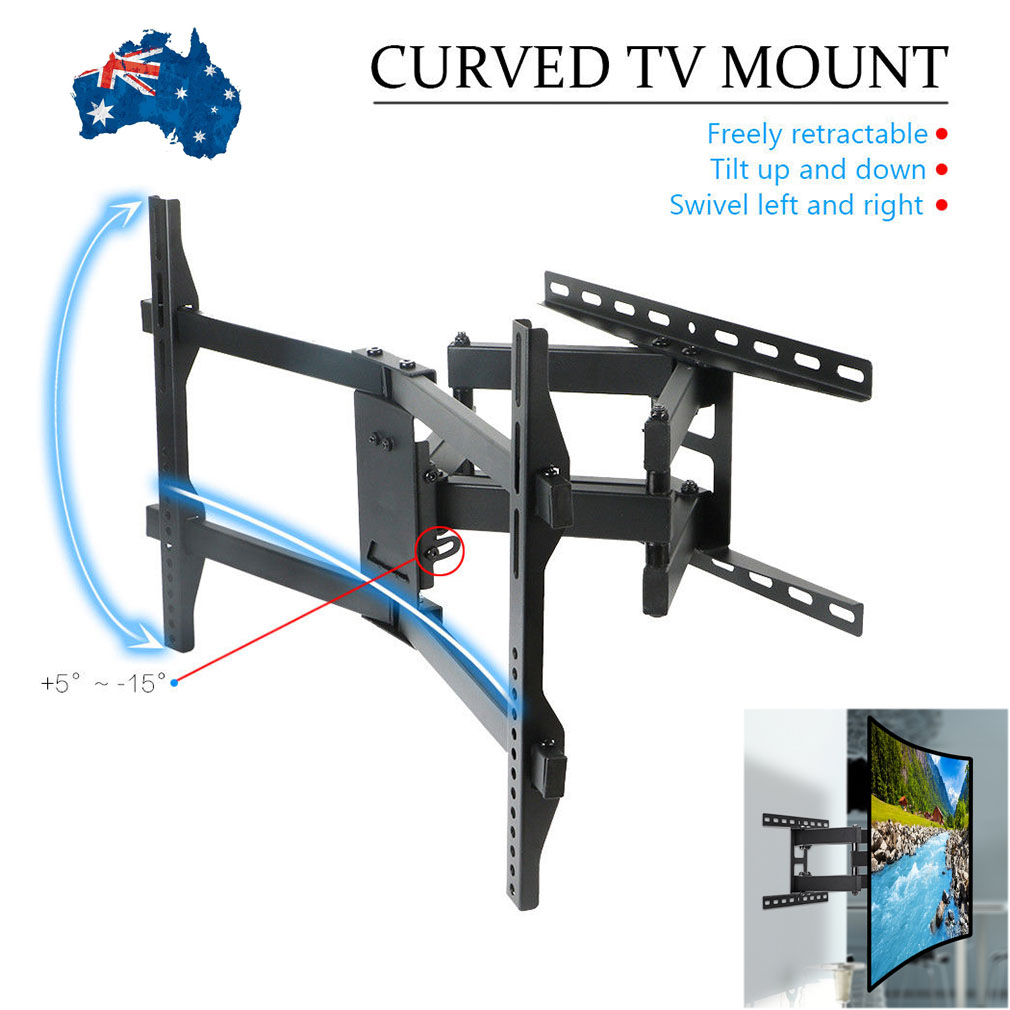 TV Mount Tilt Swivel Bracket for Samsung Sony 3270" Curved Flat LCD