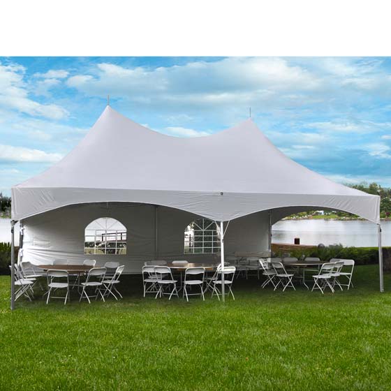 Commercial Party Tent 20u0027 x 30u0027 High Peak Frame Wedding Event Canopy Waterproof sc 1 st eBay : tent 20x30 - memphite.com