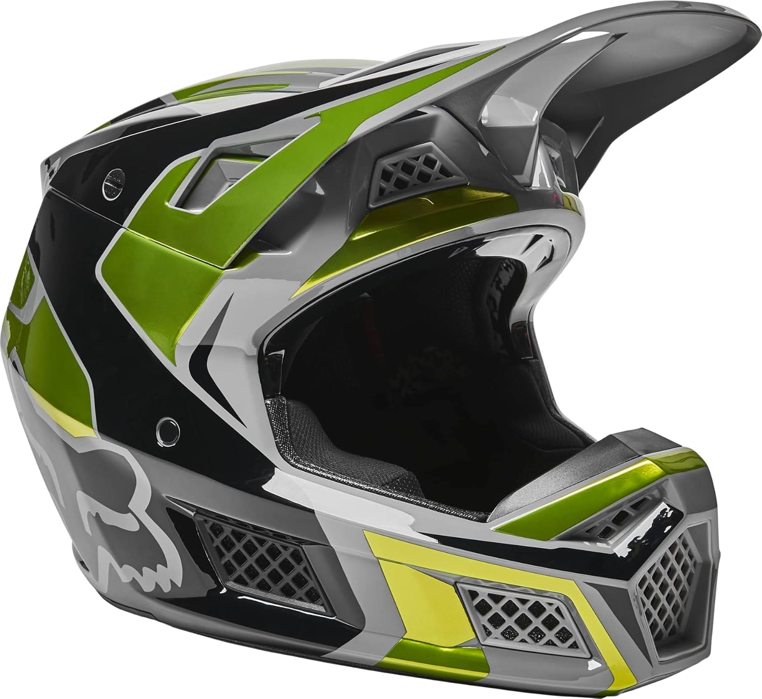 RACING MOUNT PLEASANT ROUGH TRADE限定 Fox Racing V3 RS MIRER HELMET (Fluorescent Yellow) 28028-130 | eBay