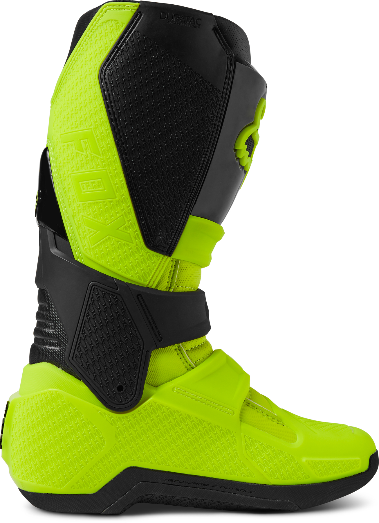Fox Racing Motion Motocross Boots (Fluorescent Yellow) 29682-130